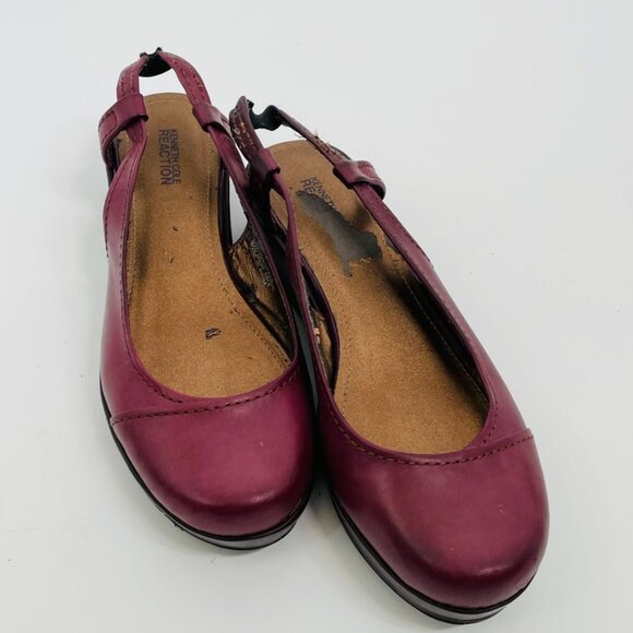 Kenneth Cole Reaction "Leaf Year" Wedge Size 8.5 - Picture 2 of 8